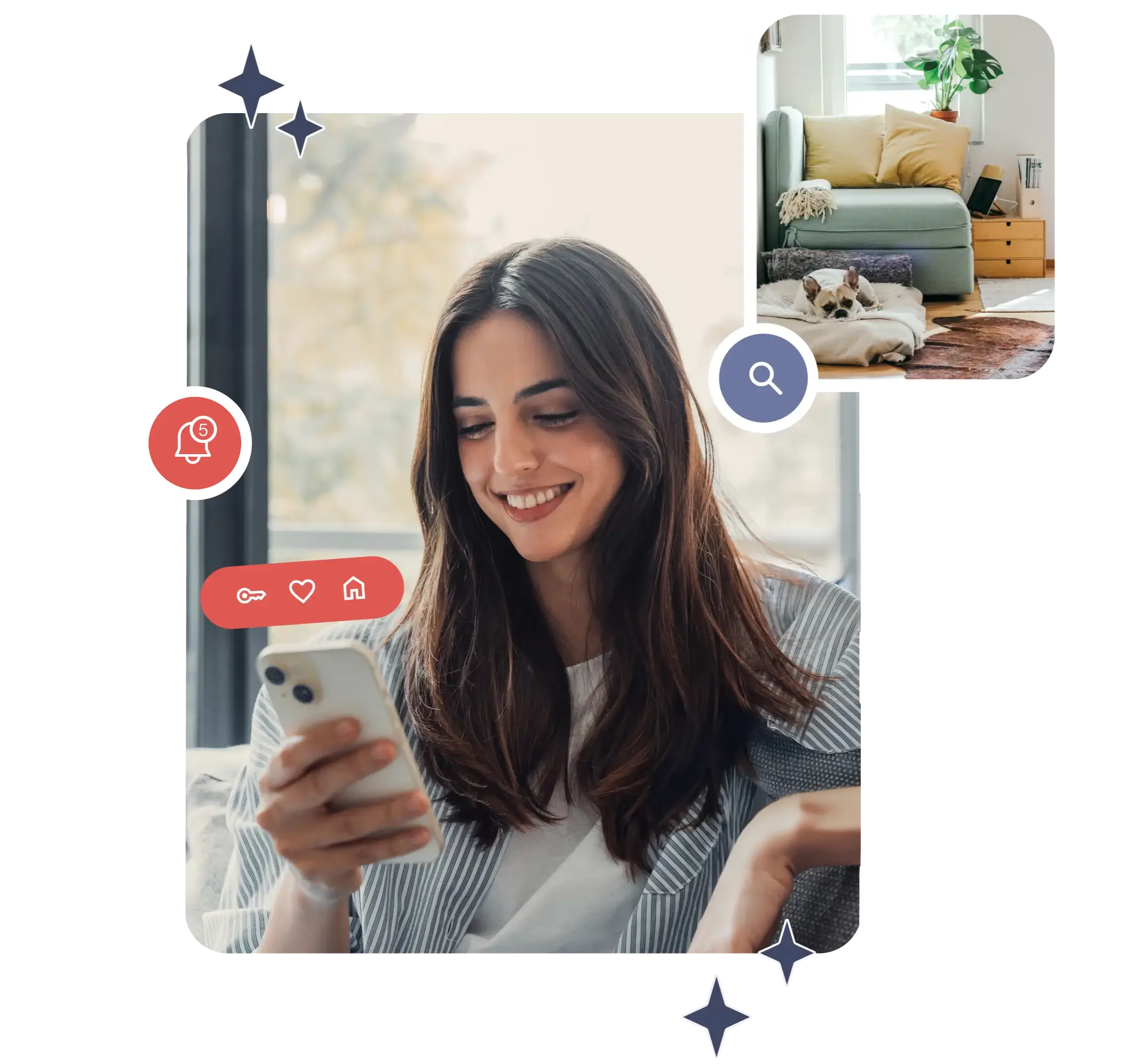 woman with phone